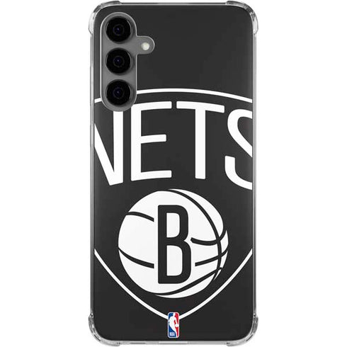 NBA Brooklyn Nets Large Logo Galaxy S24 Plus Clear Case